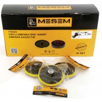 MEŞEM CIRTLI ZIMPARA (6 YEDEKLİ) 115MM 80P KUM 231