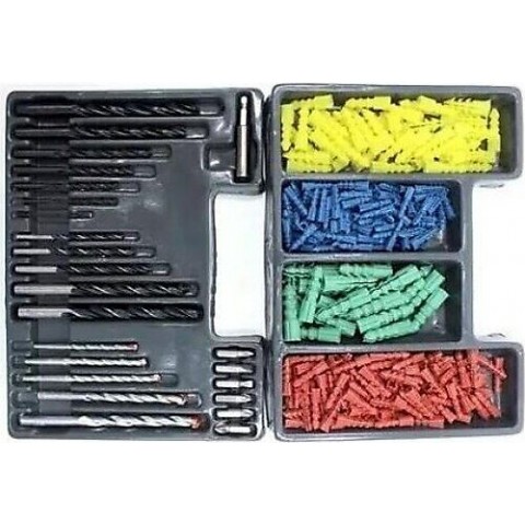 REALÖZS-10511 DR300 DÜBEL & 24PCS MATKAP UCU SETİ