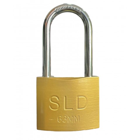 SOLİD SARI UZUN ASMA KİLİT 32 MM*6X