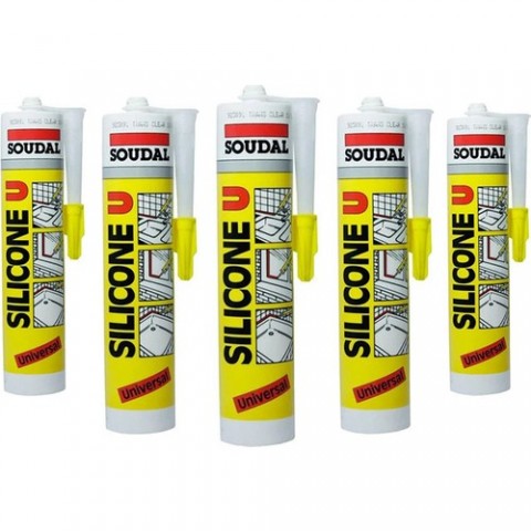 SOUDAL SİLİKON ŞEFFAF 280 GR