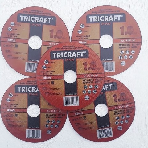 TRİCRAFT İNOX METAL KESİCİ TAŞ 115*1.0*22 MM 3301*25X
