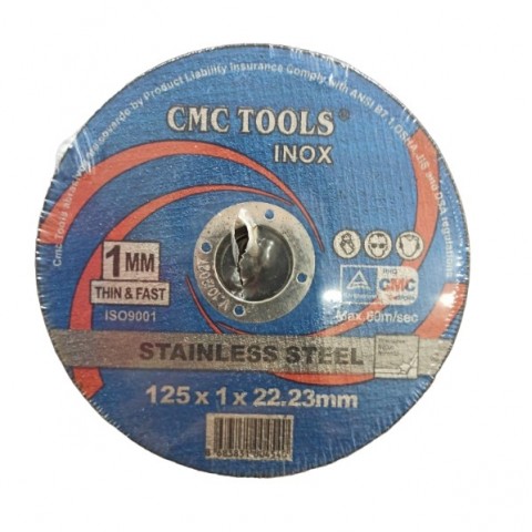 CMC İNOX KESİCİ TAŞ 125*1,0*22 MM CMC4111*25X