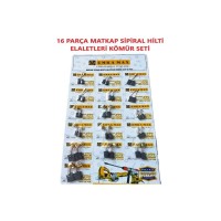 EMKA EL ALETLERİ KÖMÜR SETİ