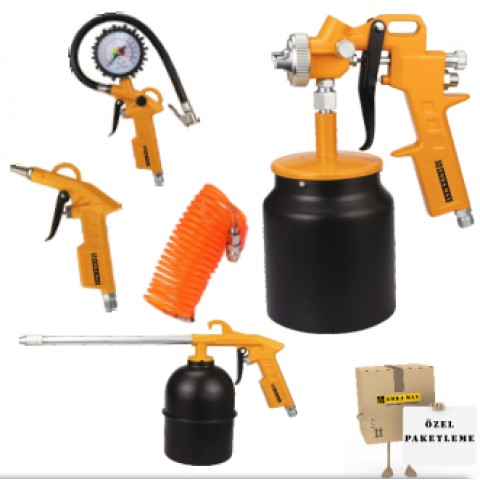 EMKA 5291 BEŞLİ HAVALI ALET SETİ