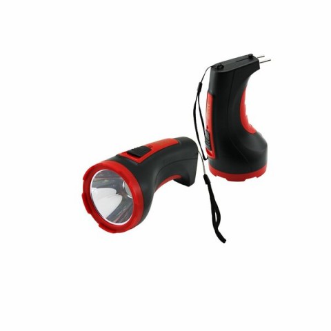 GOLD KAMA GK-8511 ( 3W ) ( TEK LED ) BOMBELİ GÖVDE ( FİŞ ŞARJLI ) EL FENERİ