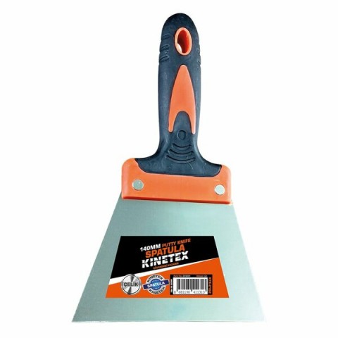KINETEX KTX-2162 ( 140MM ) KAUÇUK SAPLI & ÇELİK BOYACI SPATULASI*12X