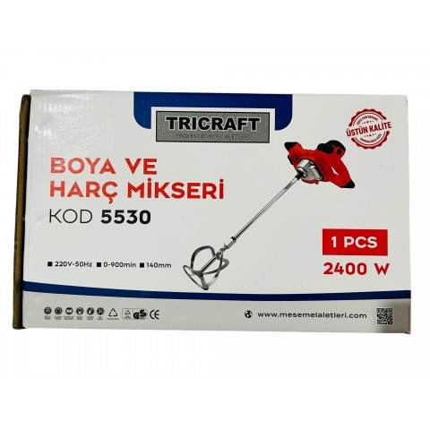 MEŞEM TRICRAFT BOYA VE HARÇ MİKSERİ 2400 W 5530