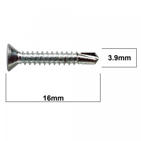 STD 3.9*16 VİDA YHB MATKAP UÇLU*3500X