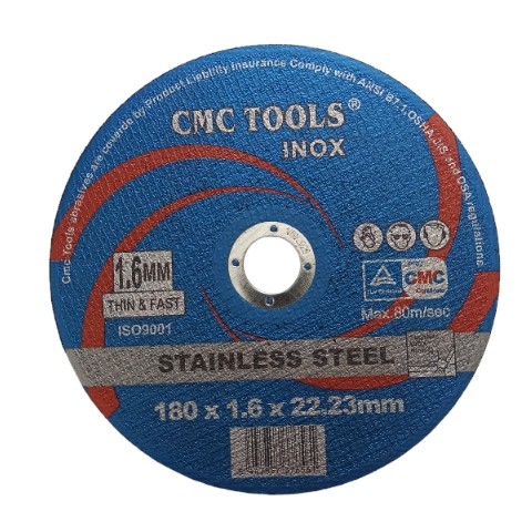 CMC İNOX KESİCİ TAŞ 180*1.6*22.23 MM*25X