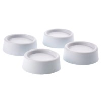 4PCS KÜÇÜK BEYAZ ÇAMAŞIR MAKİNE TİTREŞİM ÖNLEYİCİ AYAK