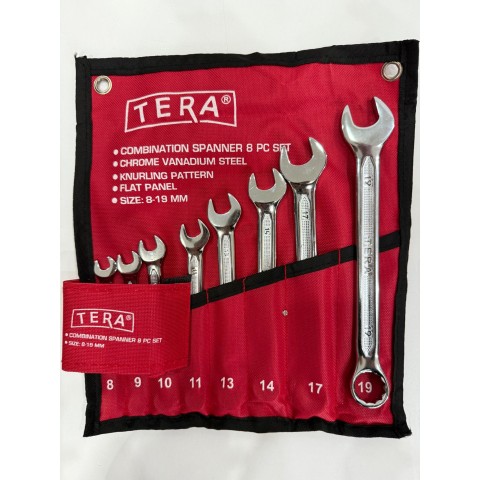8 Lİ KOMBİNE ANAHTAR SETİ TERA PRO