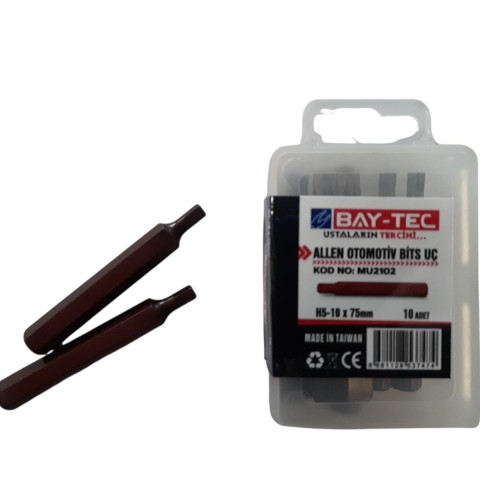 BAYTEC ALLEN OTOMOTİV BİTS UÇ H5-10X75 MM 10 ADET
