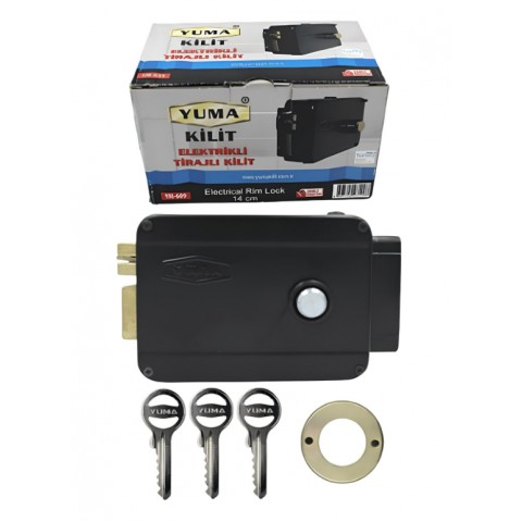 YUMA ELEKTRİKLİ TRAJLI KİLİT YM-609
