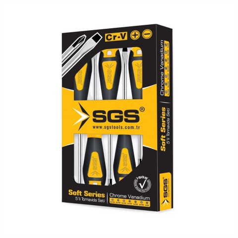 SGS 5 Lİ TORNAVİDA SETİ (SOFT SERIES) SGS1645