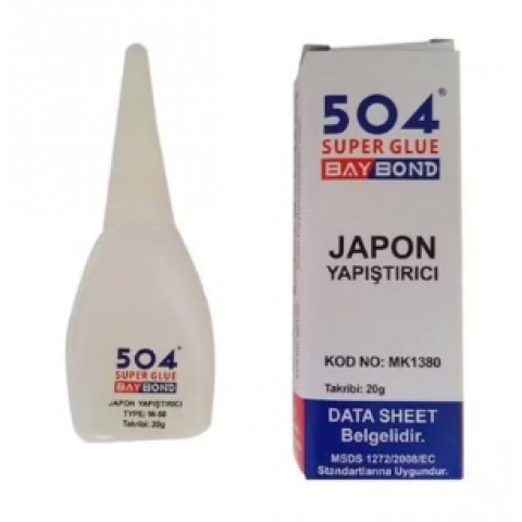 Japon Yapıştırıcı Baybond 504 Japon Yapıştırıcı 20 Gram