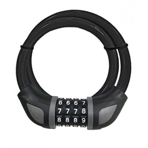 Dmax Pro Şifreli Bisiklet Kilidi 12 mm x 80 cm DMX4637