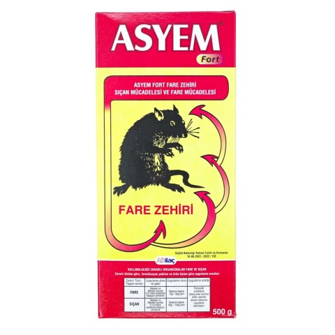ASYEM  FARE ZEHİRİ FORT 500 GR