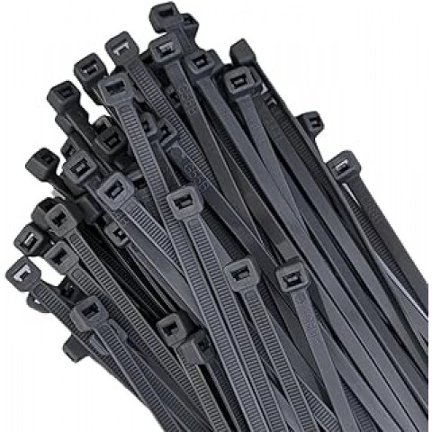 Dmax Cırt Kelepçe Siyah 4,8x380 mm DMX4307