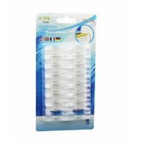 İBİCO İ10-013 CY-22 ( 16PCS ) ( KALIN KABLO ) KABLO TUTUCU KLİPS (YAPIŞKANLI) ( ŞEFFAF PLASTİK MİKA KRİSTAL )*20X10