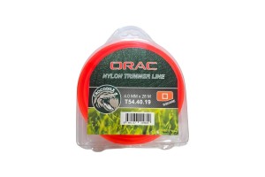 ORAC MİSİNA KARE KÖŞE SQUARE TURUNCU 4.0 MM*28M T54.40.19