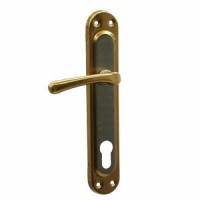 ERİŞ-06 ( KUMRU ) ( SİLİNDİR & YALE ) ( SARI & ALBRİFİN ) KAPI KOL TAKIM*2X30