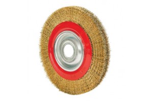 PİMLİ DAİRESEL ÇELİK TEL FIRÇA 175 MM 4043*5X