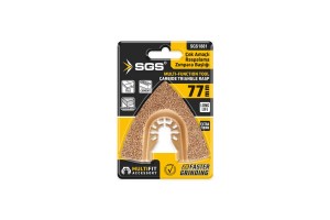 SGS MULTI-TOOLS KESİCİ VE RASPALAMA ZIMPARA BAŞLIĞI KARBÜR 77MM SGS1881