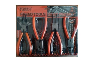 4PCS.SNAP PINCER 7'' SEKMAN PENSE SETİ