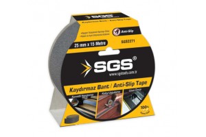 SGS MERDİVEN KAYDIRMAZ BANDI 25MM*15MT SGS2271
