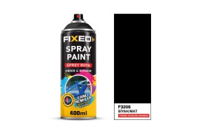 SGS SPREY SİYAH/MAT YÜKSEK ISIYA DAYANIKLI 320 GR 400 ML F3205*12X