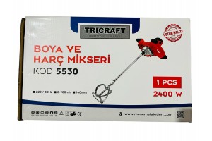 MEŞEM TRICRAFT BOYA VE HARÇ MİKSERİ 2400 W 5530