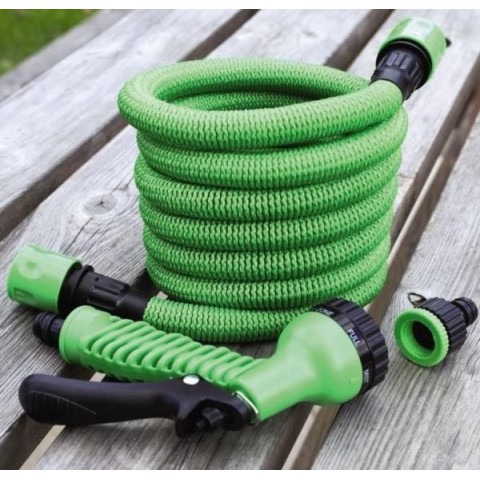 KUPA UZAYAN HORTUM SETİ 1/2 HORTUM ADAPTÖRÜ 15 METRE UZAYAN HORTUM KUP8524