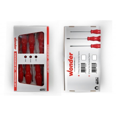 Wonder 6 Parça Torx Tornavida Takımı