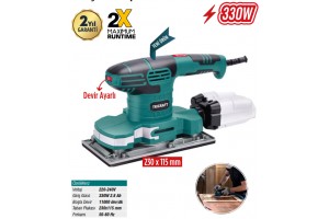 MEŞEM TİTREŞİMLİ ZIMPARA MAKİNASI 330W 7352