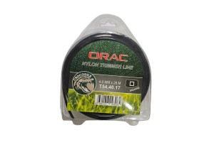 ORAC MİSİNA KARE KÖŞE SQUARE  SİYAH 4.0 MM*28M T54.40.17