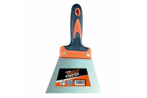 KINETEX KTX-2162 ( 140MM ) KAUÇUK SAPLI & ÇELİK BOYACI SPATULASI*12X