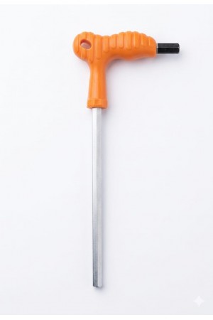 Saplı T Alyan Anahtar 8.0x200mm*6x