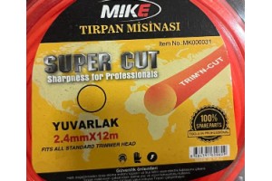 MİKE TIRPAN MİSİNASI 2.4MM 12 METRE