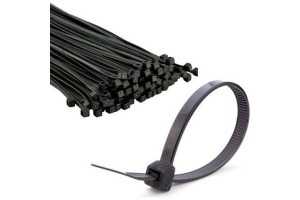 3,6*250 MM CIRT KELEPÇE  100 ADET SİYAH