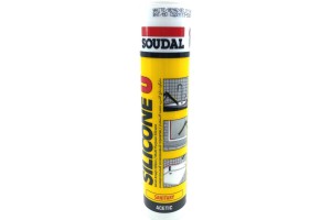 SOUDAL BEYAZ SİLİKON 280 GRAM*30X