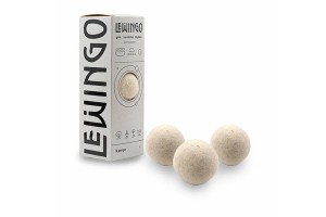 LEWİNGO ( 3PCS ) ( YÜN ) ÇAMAŞIR KURUTMA MAKİNESİ TOPU ( XL - 50GR )*18=K