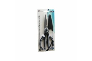İBİCO İ22-367 ( 4IN1 ) ( ÇOK AMAÇLI ) MUTFAK MAKASI ( 20CM ) ( KIRACAK & AÇACAK & KESİCİ & MAKAS ) ( MAKAS AĞZI PLS.KILIF KAPAK )*12X20