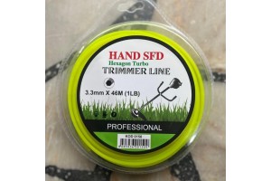 HAND SFD  ALTI KÖŞE SARI TIRPAN MİSİNASI 3,3 MM 46 METRE