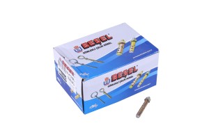 BEŞEL ÇELİK DÜBEL GÖMLEKLİ M6*65 ÇD665
