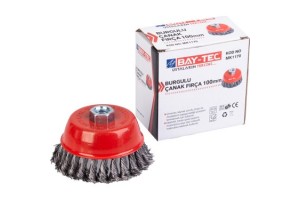 EMKA 5203-60 BURGULU KÜP FIRÇA 100MM*10X
