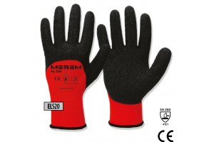 MEŞEM KIRMIZI LATEX ELDİVEN 3/4 EL520*12X