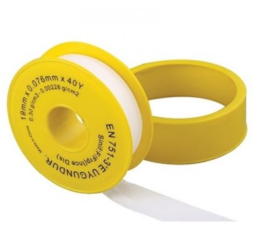 SARI DOĞALGAZ TEFLON BANTI 12 MM 10 METRE*10X