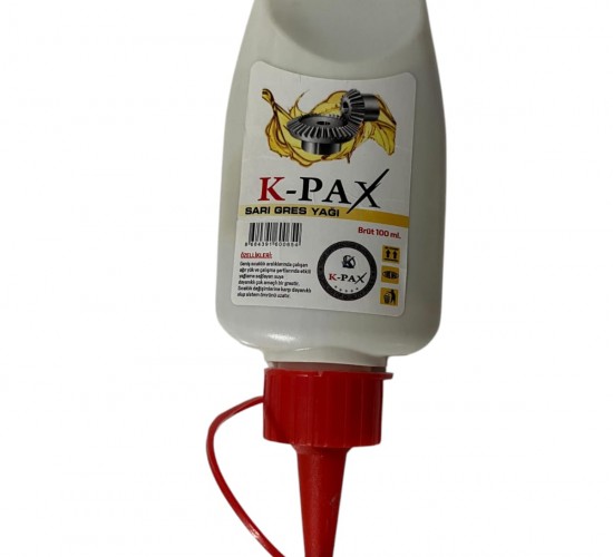 K-PAX SARI GRES YAĞI 100 ML