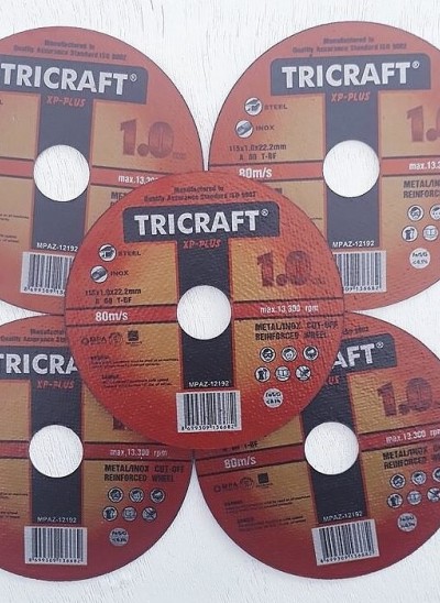 TRİCRAFT İNOX METAL KESİCİ TAŞ 115*1.0*22 MM 3301*25X