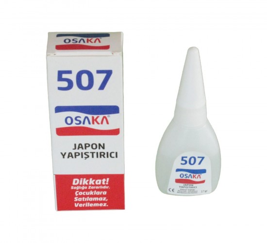 OSAKA 507 JAPON YAPIŞTIRICI SÜPER GLUE OY-507 BRÜT 20 GRAM